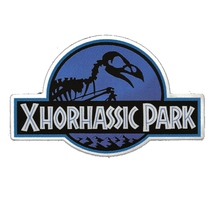 Xhorhassic Park shiny sticker